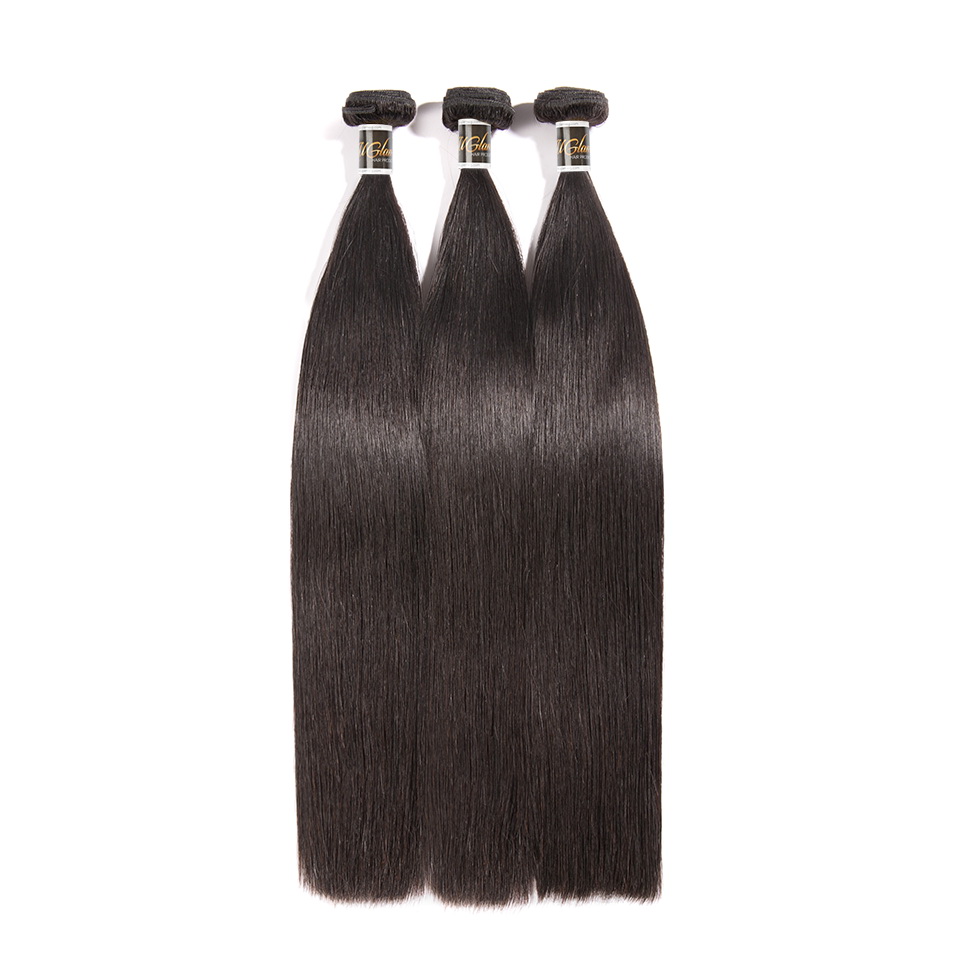 Virgin Human Hair 1/3/4pcs Bundles Straight 